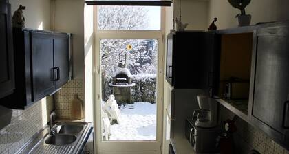 Old school in a pretty little village surrounded by forest