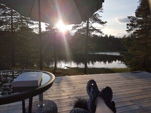 Property grounds - Sun cabin. Fantastic location! Cabin for rent in Skrim! (Passebekk)