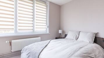 2 chambres, fer et planche Ă repasser, Wi-Fi gratuit, draps fournis