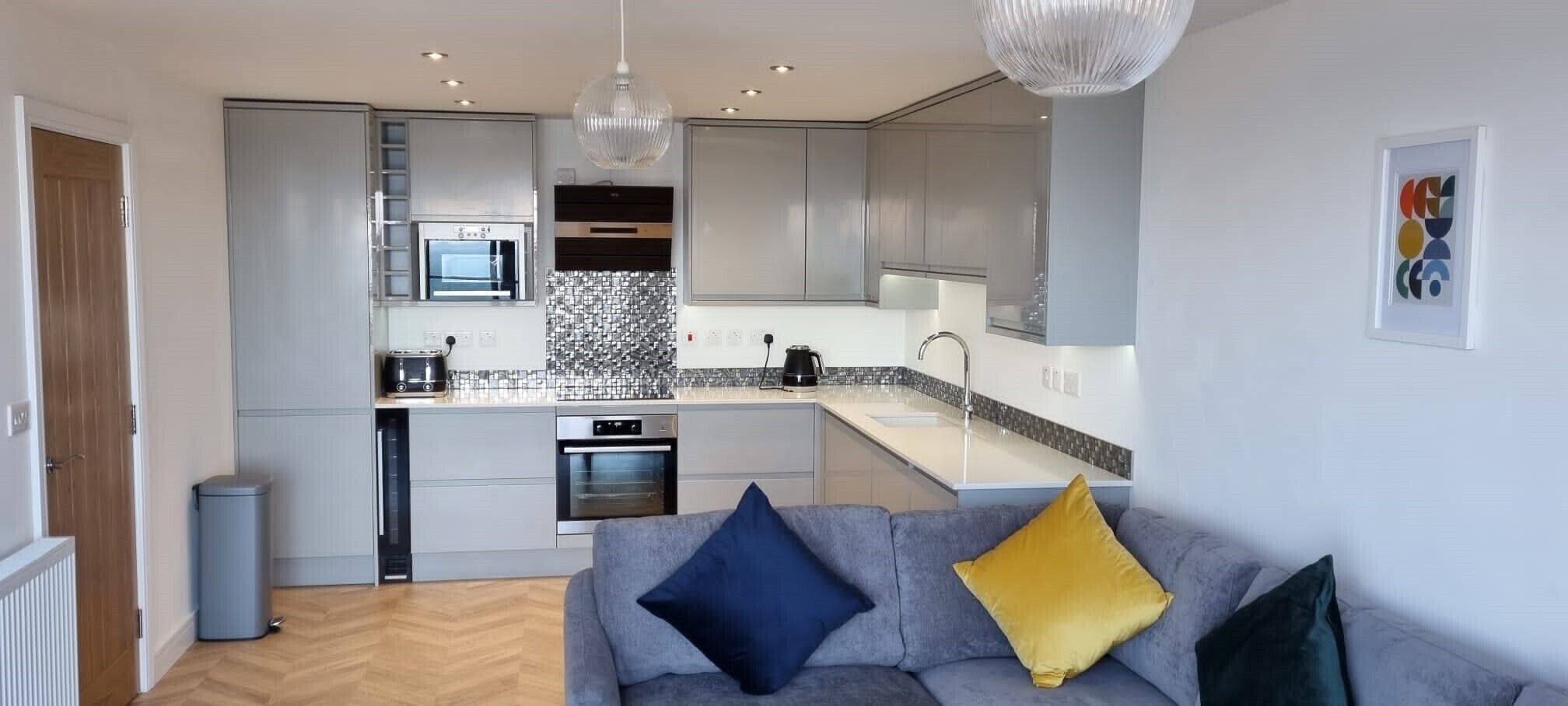 New penthouse apartment with stunning sea views