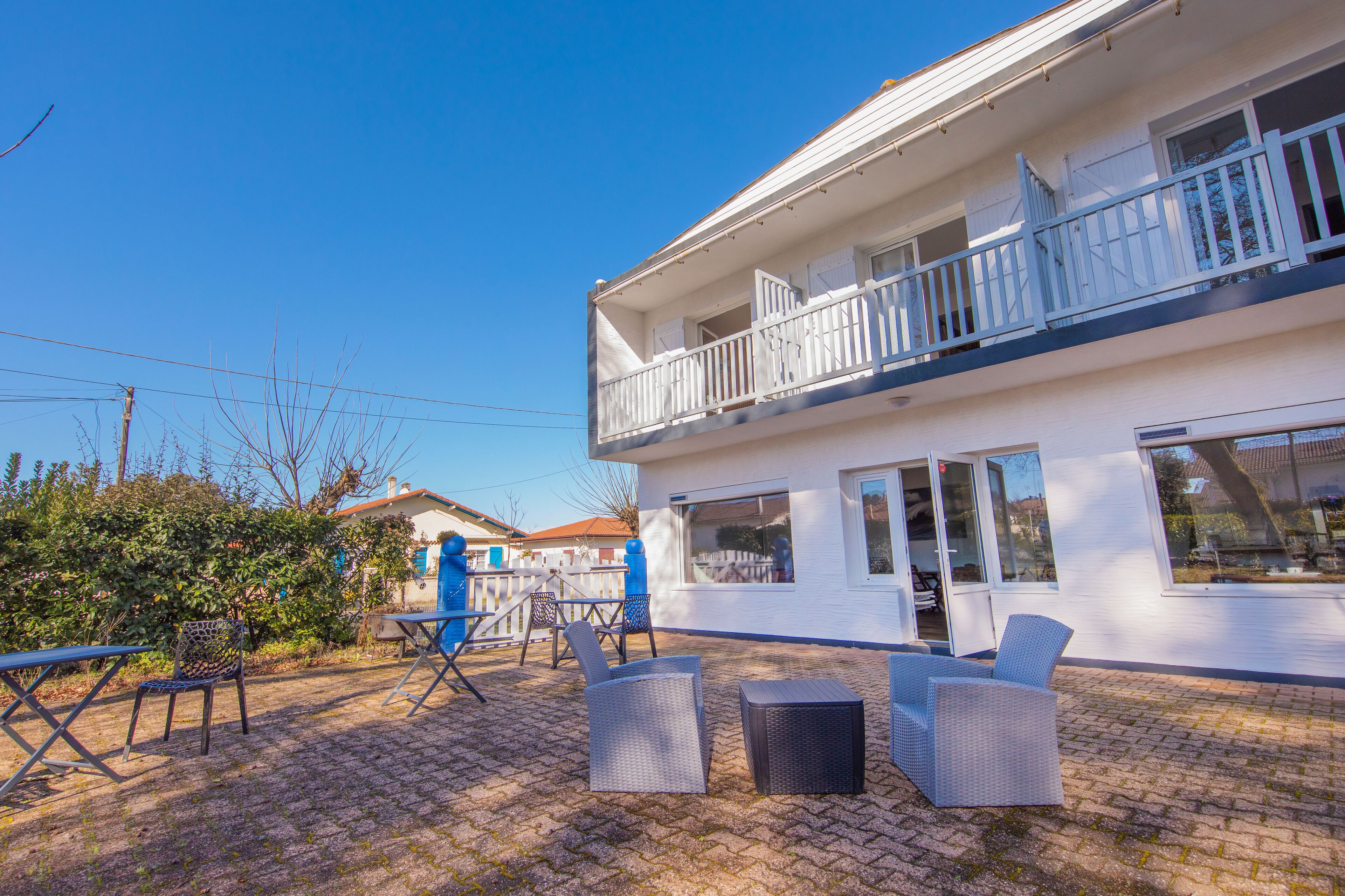 Fassade der Unterkunft