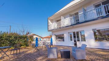 Façade de l’hébergement