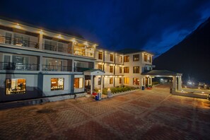 Façade de l’hébergement