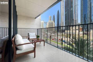 Deluxe-Apartment | Balkon