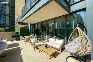 Deluxe-Apartment | Terrasse/Patio