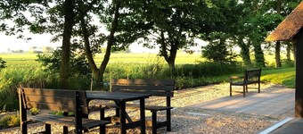 Luxury vacation studio near the Wadden Sea with private sauna.
