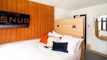 Dupleks Eksklusif | 2 kamar tidur, seprai premium, dan tirai kedap cahaya