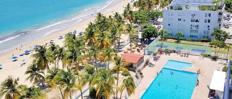 بالقرب من الشاطئ