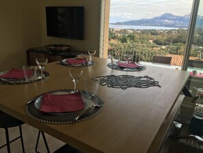 Dining - Apartment with exceptional view of Calvi Bay (Unknown)