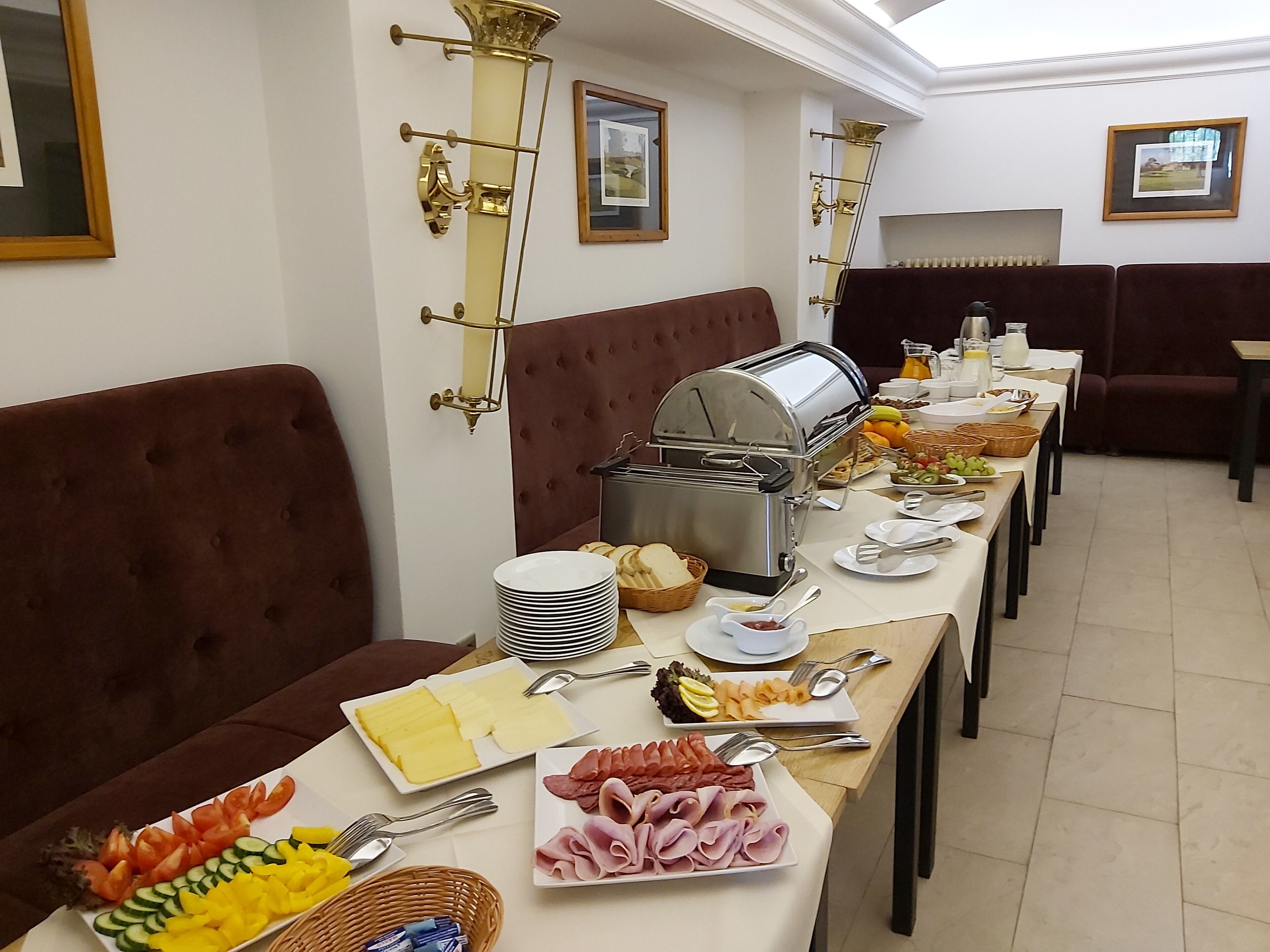 吃到飽自助式早餐