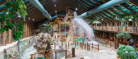 Indoor pool, outdoor pool