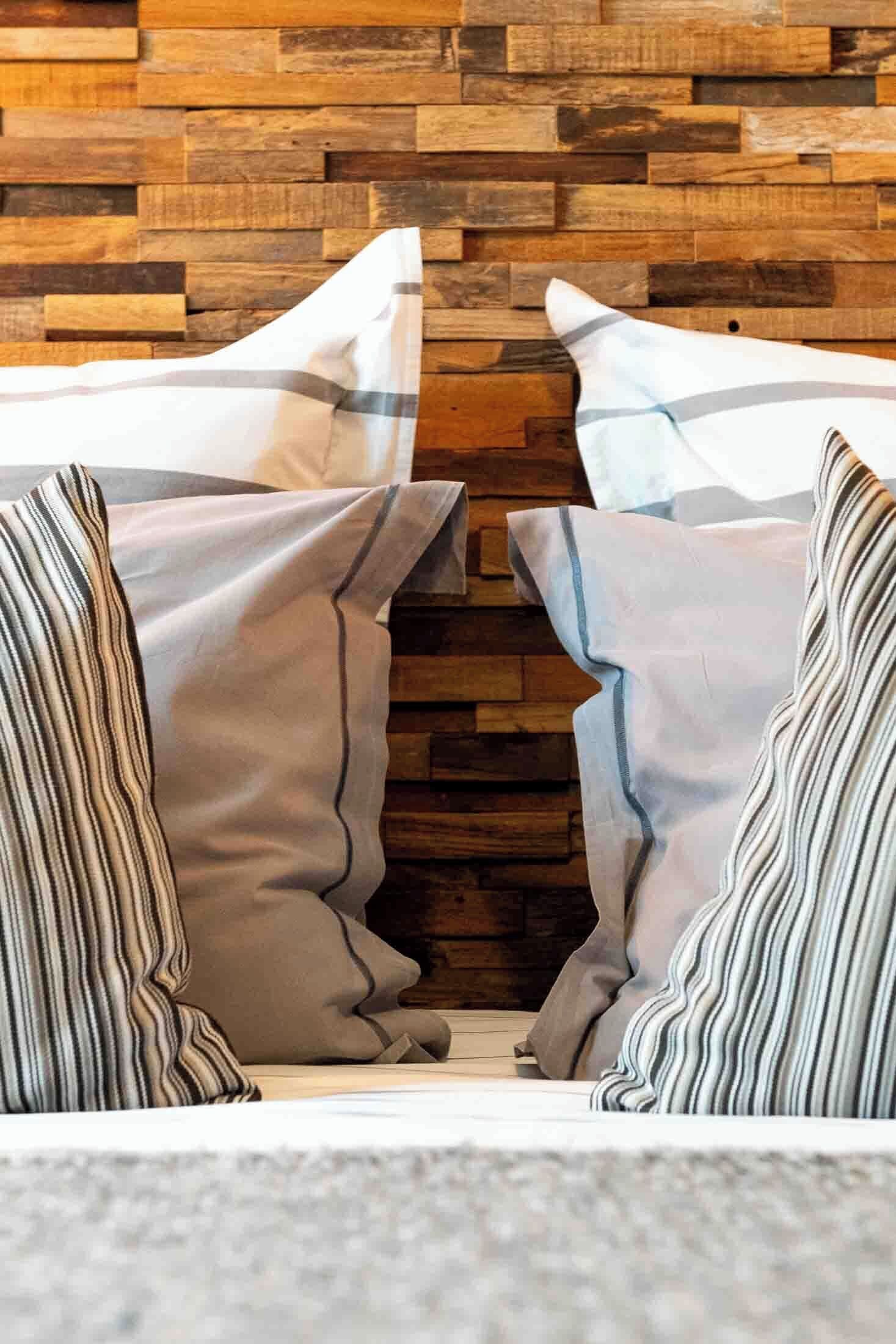 Literie de qualité supérieure, décoration personnalisée