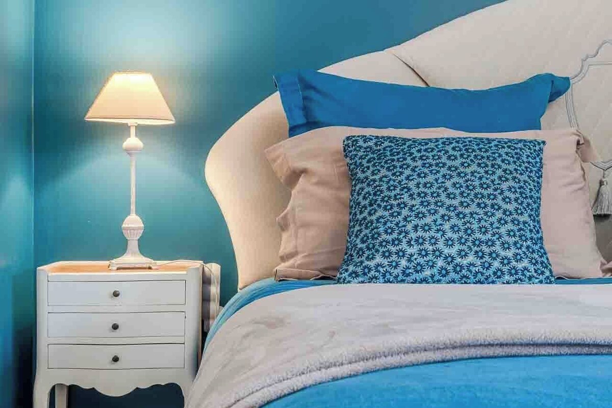 Marquise/ Premium double to quadruple room | Premium bedding, desk, iron/ironing board (on request), WiFi (free)
