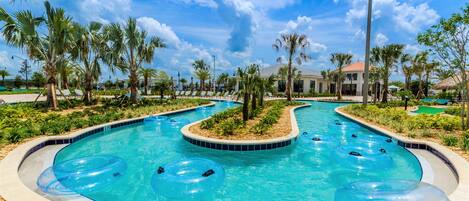 Et oppvarmet basseng