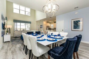 Dining - Last Minute Disney! Private Pool, Hot Tub, Game Room & Themed Bedrooms. Book Now! #39088 (Orlando)