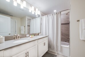 Hair dryer, towels