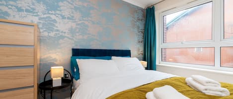 1 bedroom, iron/ironing board, free WiFi, bed sheets