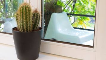 Een douche, een haardroger