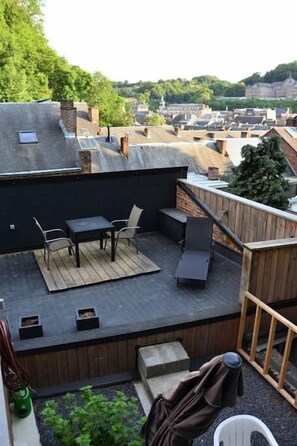 Outdoor dining - Le toit de Dinant - Dinant (Dinant)