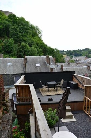 Outdoor dining - Le toit de Dinant - Dinant (Dinant)