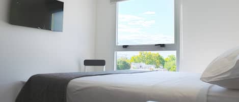 1 habitación, caja de seguridad en la habitación y cortinas blackout