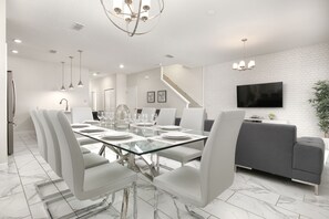 Dining - Spacious 5-Bed Retreat with Private Pool in Storey Lake Resort! Near Disney! (Kissimmee)