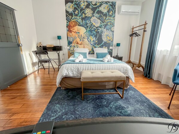 高級雙人房, 獨立浴室, 公園景 (ÉLÉGANTE)