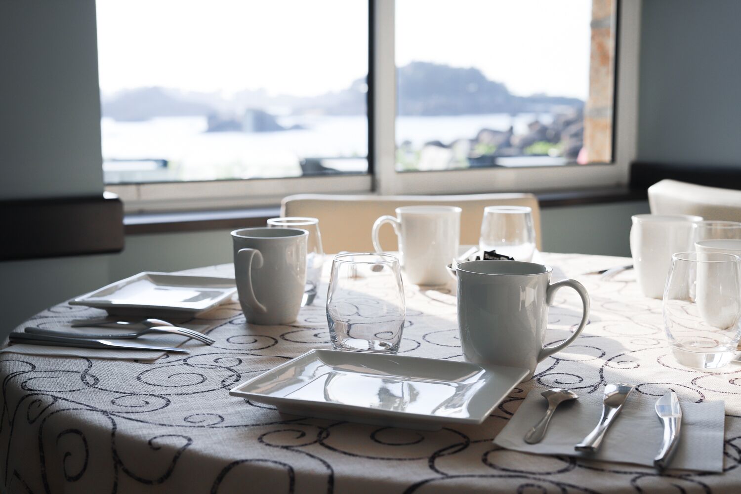 Breakfast area