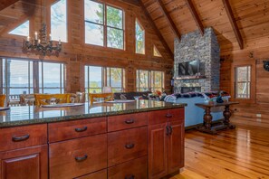 Interior - Extraordinary Lodge with Breathtaking Mt. Views (Andrews)