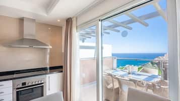 Uitzicht vanuit accommodatie