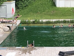 Pool - An approximately 80m² apartment with a 40m² terrace and a great view (Schönwald im Schwarzwald)