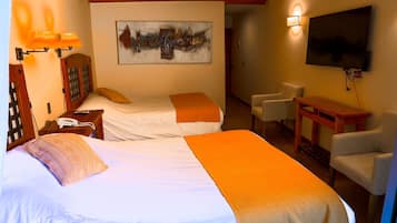 Free WiFi, bed sheets