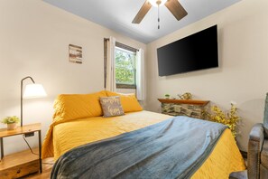 1 Schlafzimmer, kostenloses WLAN, Bettwäsche
