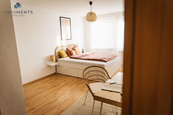 1 Schlafzimmer, Schreibtisch, Bügeleisen/Bügelbrett, kostenloses WLAN