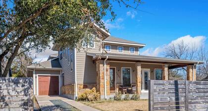 Bright 3BR Home | East ATX | Cowboy Pool | Near UT