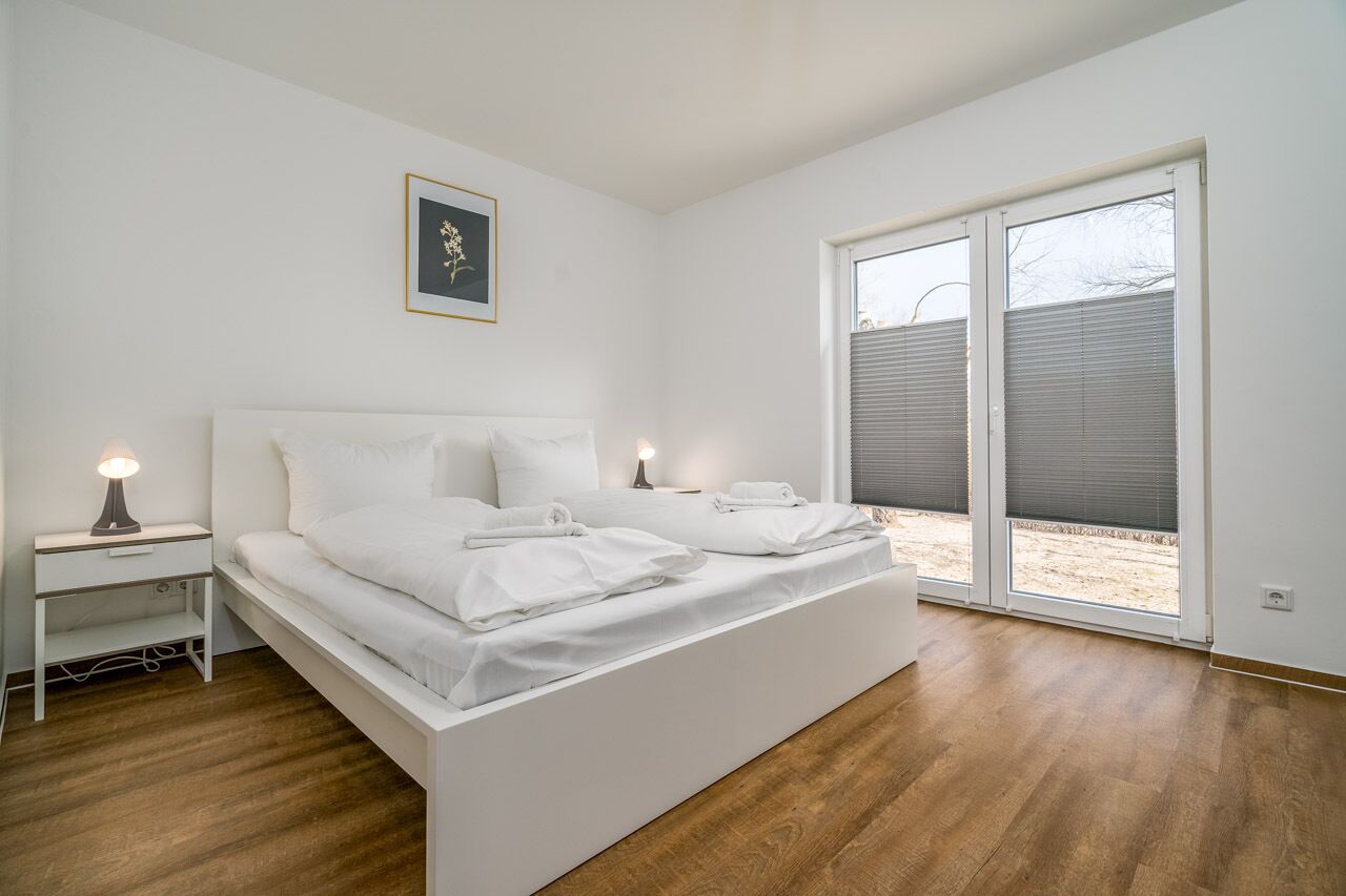 2 Schlafzimmer, Reisekinderbett, kostenloses WLAN