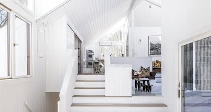 Iconic Charles Moore Springs home with dock and our home is pet-friendly