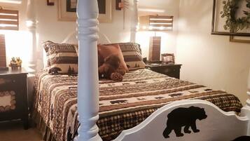 4 chambres, bureau, fer et planche Ă repasser, lit parapluie