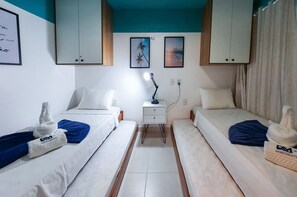 Apartament Deluxe, 2 dormitoris, planta baixa | 2 dormitoris, planxa i posts de planxar, wifi gratuïta i roba de llit 