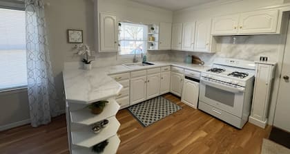 Quaint spacious remodeled home with attached garage, quiet small town get-away