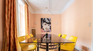 Grand-Apartment, 3 Schlafzimmer, Nichtraucher | Esszimmer