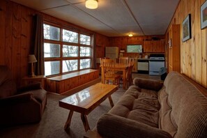 TV, fireplace, table football, ping pong