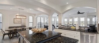 Lakefront swim/fish dock, hot tub, game room