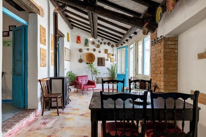 The pergola (old house) inside the history of Sardinia.
