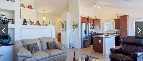Smart TV, DVD player, video library