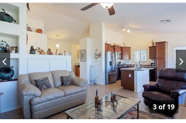 Smart TV, DVD player, video library