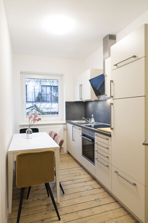 Electric kettle, highchair - Villa am Bahnhof (Fulda)