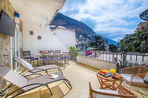 Outdoor dining - Estate4home - Casa Nonna Mary (Positano)