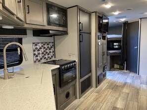 Private kitchen - Brand New 2021 RV/Camper (Houston)