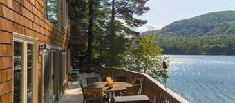 Moose Pond Retreat: Serene Lakeside Sanctuary with Private Dock